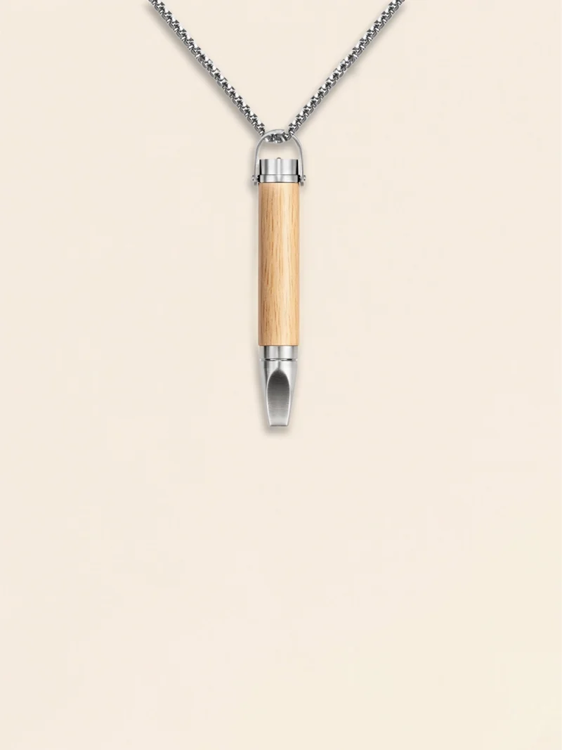 Adjustable flat-mouth necklace