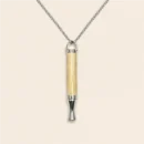 LAMKHOO Classic Breathing Necklace - Elegant Maple