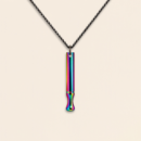 LAMKHOO Classic Breathing Necklace - Rainbow