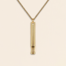 LAMKHOO Classic Breathing Necklace - Gold